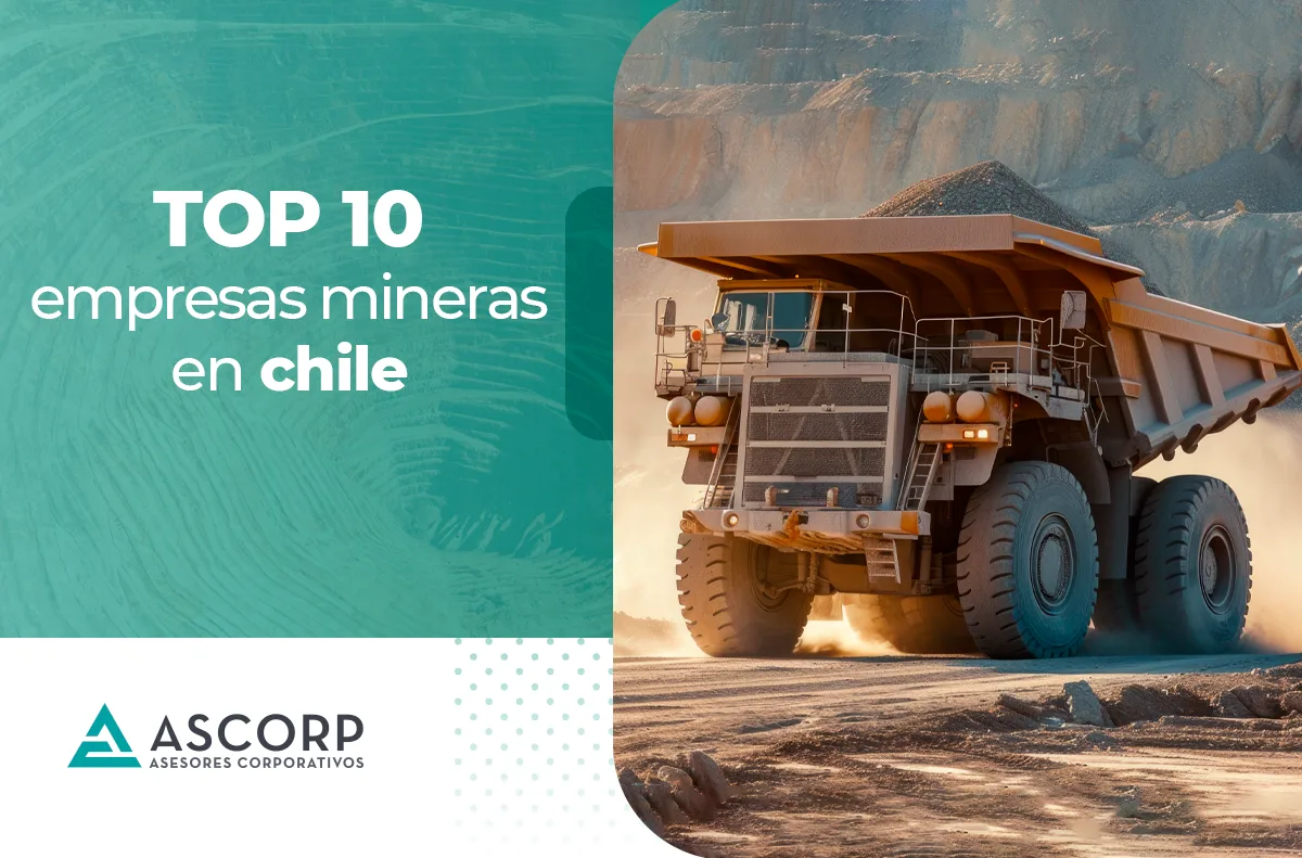 Top 10 empresas mineras en Chile