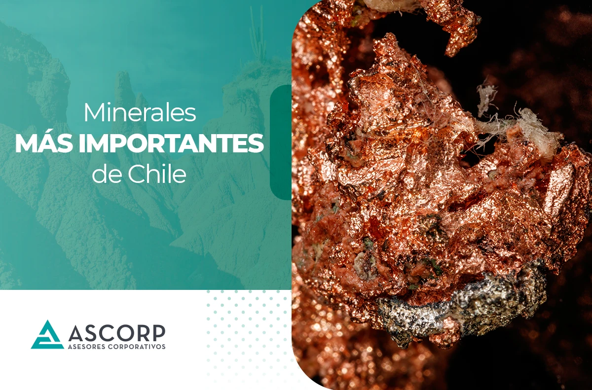 Minerales más importantes de Chile